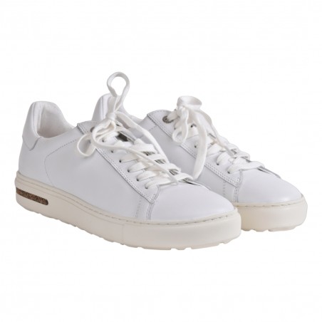SNEAKER BEND LOW NATURAL LEATHER BIRKENSTOCK 1017724 WHITE