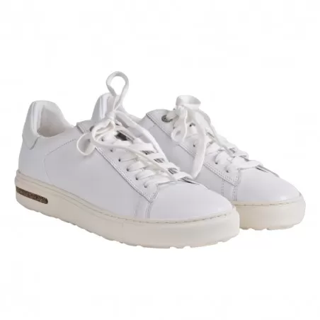 SNEAKER BEND LOW NATURAL LEATHER BIRKENSTOCK 1017724 WHITE