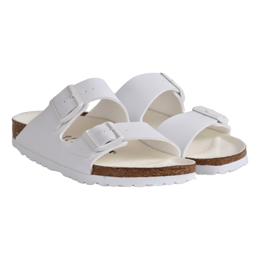 CIABATTA ARIZONA TRIPLES BIRKO FLOR BIRKENSTOCK 1019046 WHITE