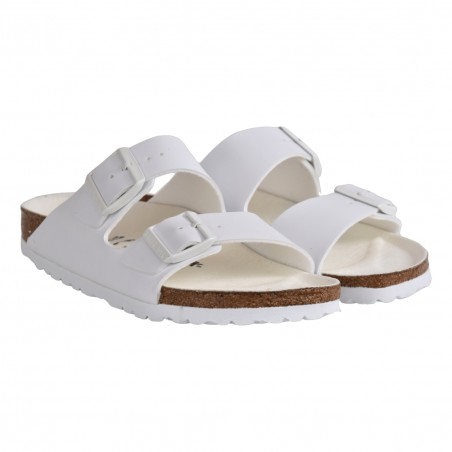 CIABATTA ARIZONA TRIPLES BIRKO FLOR BIRKENSTOCK 1019046 WHITE