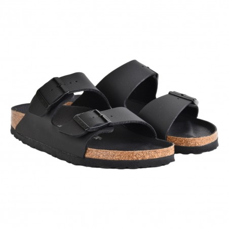 CIABATTA ARIZONA TRIPLES BIRKO FLOR BIRKENSTOCK 1019069 BLACK