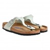INFRADITO GIZEH SFB NUBUCK LEATHER BIRKENSTOCK 1023973 MATCHA