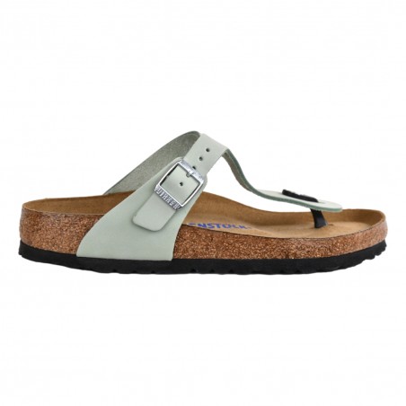 INFRADITO GIZEH SFB NUBUCK LEATHER BIRKENSTOCK 1023973 MATCHA