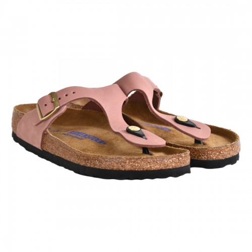 INFRADITO GIZEH SFB NUBUCK LEATHER BIRKENSTOCK 1024024 ROSE