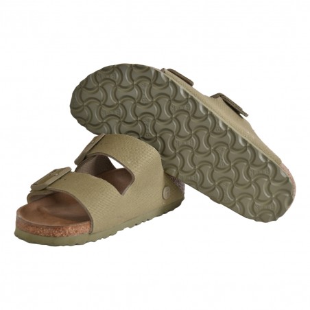 CIABATTA ARIZONA FADED CANVAS BIRKENSTOCK 1024065 KHAKI