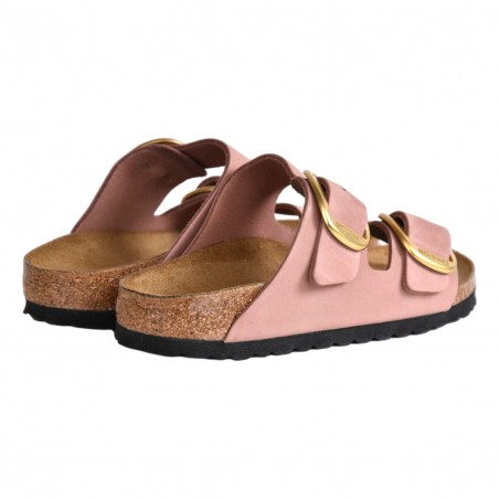 CIABATTA ARIZONA BIG BUCKLE NUBUCK LEATHER BIRKENSTOCK 1024074 ROSE