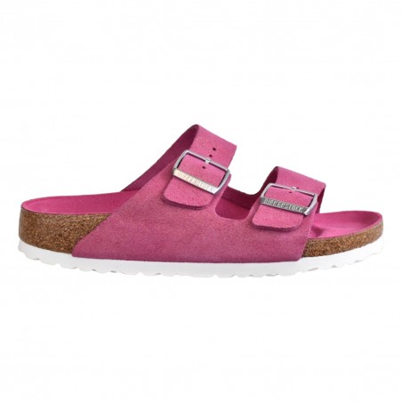 CIABATTA ARIZONA SUEDE LEATHER BIRKENSTOCK 1024218 FUCHSIA