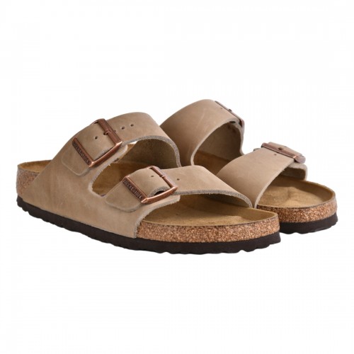 CIABATTA ARIZONA OILED LEATHER BIRKENSTOCK 552813 TABACCO