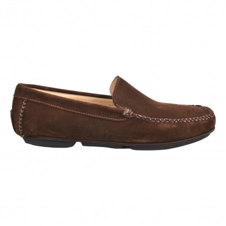 MOCASSINO DAN COLLE CAMOSCIO LA PARIGINA 114VELOUR T.MORO