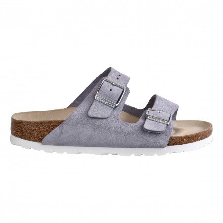 CIABATTA ARIZONA SUEDE LEATHER BIRKENSTOCK 1024248 PURPLE