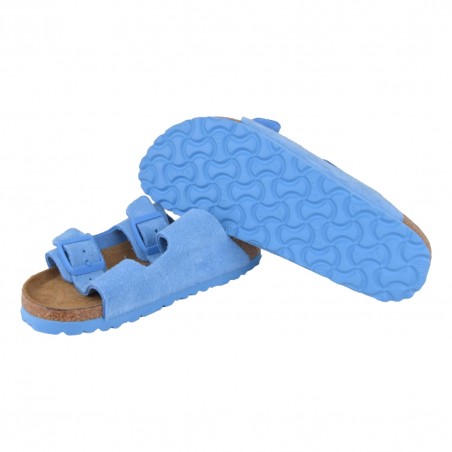 CIABATTA ARIZONA SFB SUEDE LEATHER BIRKENSTOCK 1024066 BLUE
