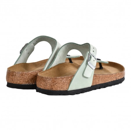 INFRADITO GIZEH SFB NUBUCK LEATHER BIRKENSTOCK 1023973 MATCHA