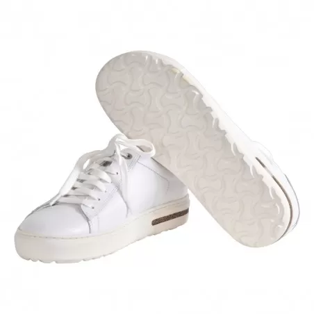 SNEAKER BEND LOW NATURAL LEATHER BIRKENSTOCK 1017724 WHITE