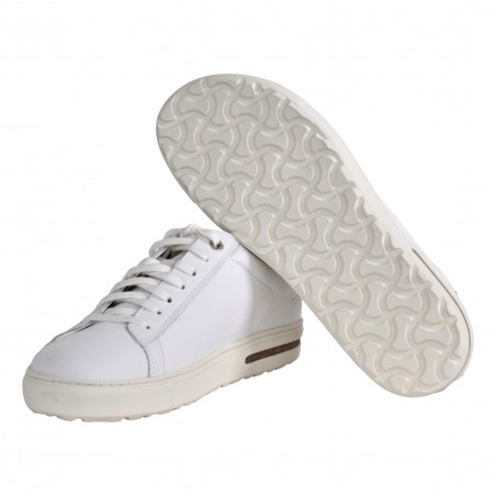 SNEAKER BEND LOW NATURAL LEATHER BIRKENSTOCK 1017723 WHITE
