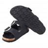CIABATTA ARIZONA BIG BUCKLE OILED LEATHER BIRKENSTOCK 1011075 BLACK
