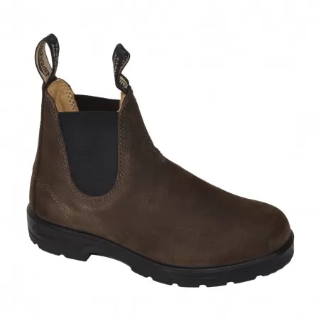 BEATLES EL SIDE BOOT NUBUCK BLUNDSTONE 1606 BROWN