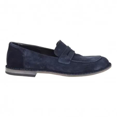 MOCASSINO CAMOSCIO PANTANETTI 16301A BLU