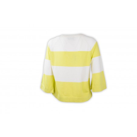 MAGLIA A RIGHE SO ALLURE R4027 CEDRO