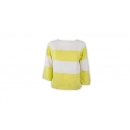 MAGLIA A RIGHE SO ALLURE R4027 CEDRO
