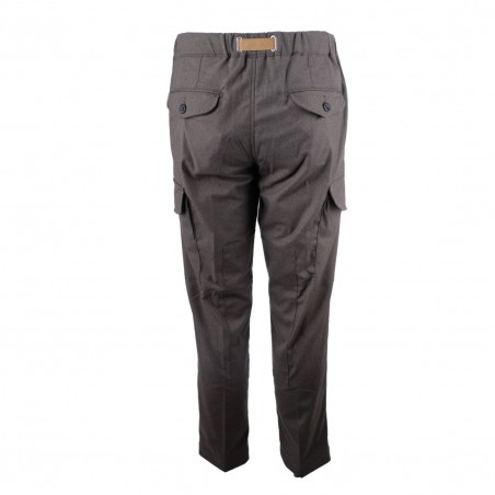 PANTALONE LUNGO CON TASCONI WHITE SAND 22WSU55330 27