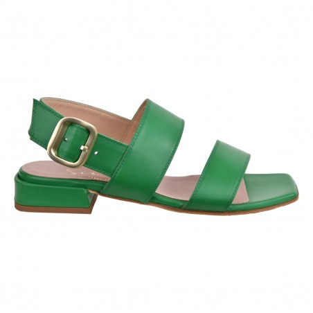 SANDALO CON FIBBIA SITON 2316 VERDE