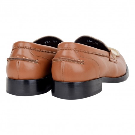 MOCASSINO SEBOYS 254 CUOIO