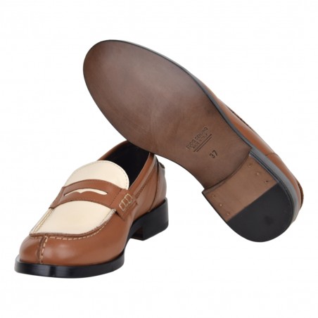 MOCASSINO SEBOYS 254 CUOIO