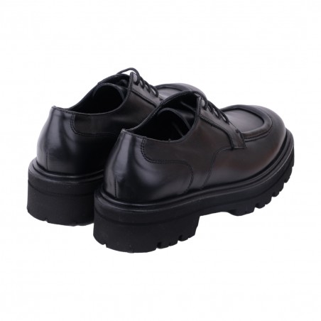 MOCASSINO ALLACCIATO SITON 2953 NERO