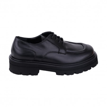MOCASSINO ALLACCIATO SITON 2953 NERO