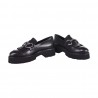MOCASSINO FRANGE E MORSETTO LA PARIGINA 308/435  NERO