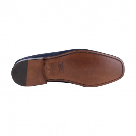 MOCASSINO CAMOSCIO LA PARIGINA 310 BLU