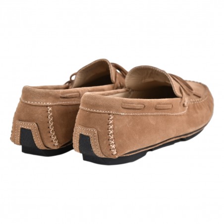 MOCASSINO IN CAMOSCIO LA PARIGINA 324 TAUPE