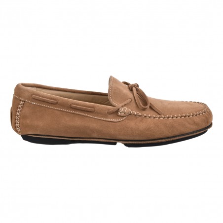 MOCASSINO IN CAMOSCIO LA PARIGINA 324 TAUPE