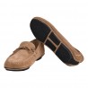 MOCASSINO IN CAMOSCIO LA PARIGINA 324 TAUPE