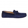 MOCASSINO CAMOSCIO LA PARIGINA 350 BLU