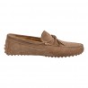 MOCASSINO CAMOSCIO LA PARIGINA 350 TAUPE