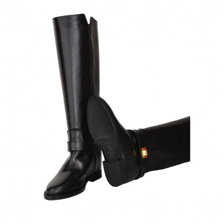 STIVALE CON LUCCHETTO VIA ROMA 15 3603 NERO