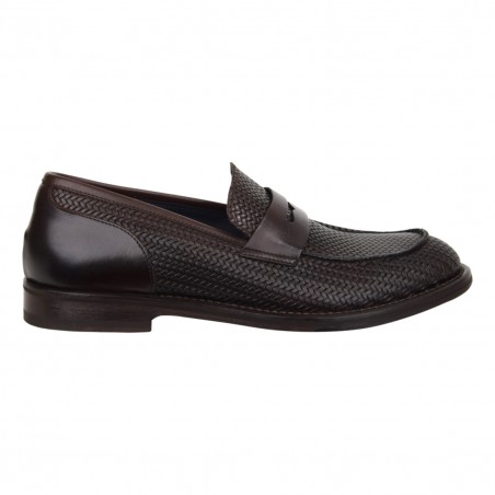 MOCASSINO CALF STAMPA SEBOYS 3784 T.MORO