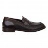 MOCASSINO CALF STAMPA SEBOYS 3784 T.MORO