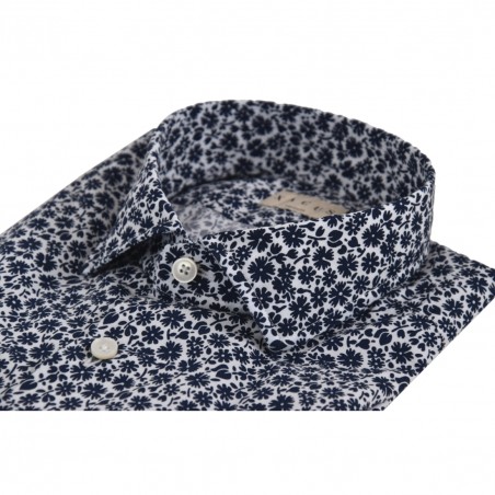 CAMICIA CLASSICA STAMPA FIORI XACUS 41511 002