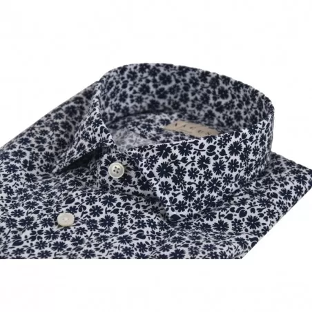 CAMICIA CLASSICA STAMPA FIORI XACUS 41511 002
