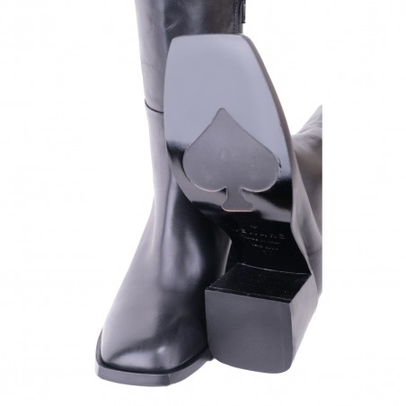 STIVALE CON TACCO LEMARÉ 4052 NERO
