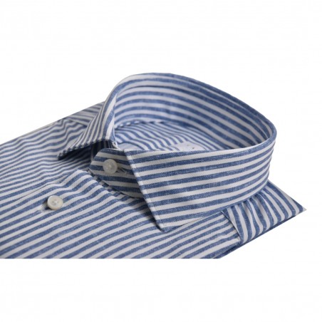 CAMICIA CLASSICA RIGHE XACUS 41622 003