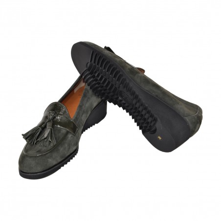 MOCASSINO CON NAPPINE TORLASCO 4349.1 LICHENE