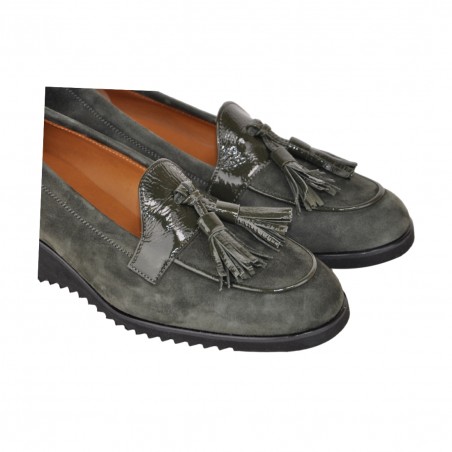 MOCASSINO CON NAPPINE TORLASCO 4349.1 LICHENE