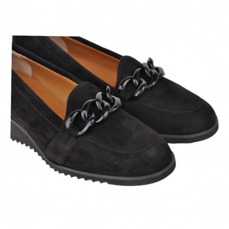 MOCASSINO CON ACCESSORIO TORLASCO 4482.3 NERO