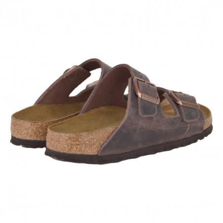 CIABATTA ARIZONA OILED LEATHER BIRKENSTOCK 452763 HABANA