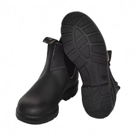 BEATLES EL SIDE BOOT LEATHER BLUNDSTONE 510 BLACK