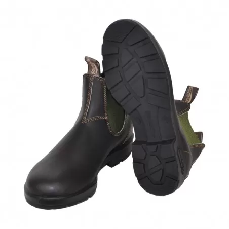 BEATLES EL SIDE BOOT LEATHER BLUNDSTONE 519 BROWN