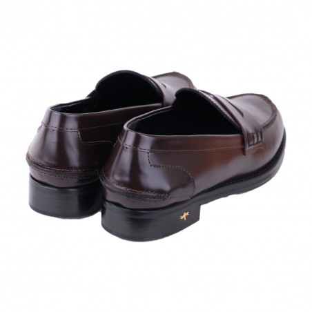 MOCASSINO SPAZZOLATO SITON 540 BORDEAUX